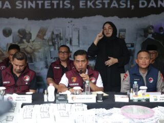 Polri Berhasil Bongkar Pabrik Narkoba di Malang Berkedok Kantor EO