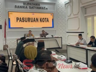 Kapolres Pasuruan Kota Silaturahmi Bersama IPSI dan Perguruan Silat Wilayah Kota Pasuruan dalam Rangka Harkamtibmas