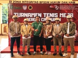 Jaket Kostum Karya WBP Lapas Kelas IIB Pasuruan Menjadi Kebanggaan Sang Juara