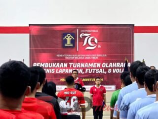 Pembukaan Kumham Jatim Cup Dalam Peringati Hari Pengayoman Ke-79 Berlangsung Meriah