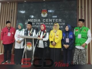 Pasangan Calon Gus Mujib - Ning Wardah Resmi Mendaftarkan Diri ke KPU