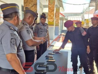 Cegah Judi Online, Lapas Kelas IIB Pasuruan Gelar Apel Siang dan Razia HP Anggota Jaga