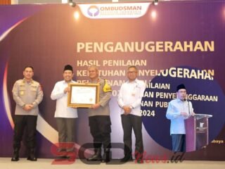 Ombudsman RI Gelar Penganugerahan Penilaian Kepatuhan Pelayanan Publik 2024