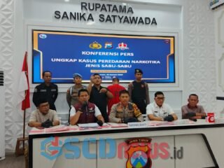 Satres Narkoba Polres Pasuruan Kota Tangkap Juru Parkir dengan Barang Bukti 217,99 Gram Sabu