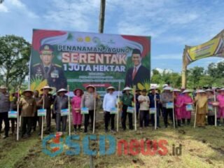 Polres Pasuruan dan Kementan RI Tanam Jagung Serentak 1 Juta Hektar untuk Perkuat Ketahanan Pangan