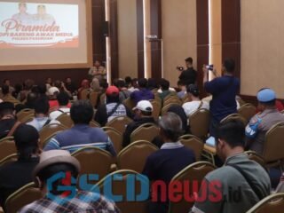 Menjelang Ramadhan, Kapolres Pasuruan Gelar Ngopi Bareng Bersama Awak Media