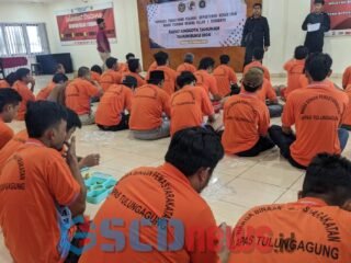 Lapas Tulungagung Kawal Pemindahan 40 Narapidana