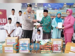 Kapolres Pasuruan Kunjungi Yayasan Al-Muttaqin, Bagikan Bingkisan dan Rencana Rumah Tahfidz