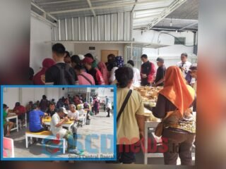 Lapas Tulungagung Jum'at Berkah Bagikan Makan Gratis