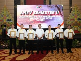 Satresnarkoba Polres Pasuruan Raih Dua Penghargaan di Operasi Tumpas Semeru 2025