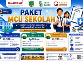 RSUD Bangil Luncurkan Paket MCU Sekolah, Cek Kesehatan Anak Mulai Rp328 Ribu